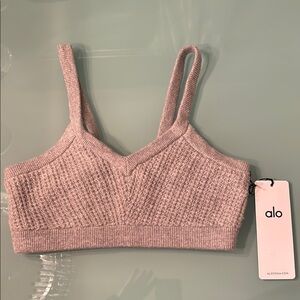ALO cashmere bralette